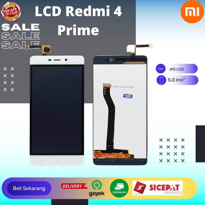 Lcd Xiaomi Redmi 4 Prime bergaransi