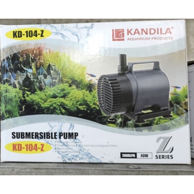 KANDILA Z SERIES WATERPUMP 2000LPH/40W/H2.2M KD 104 Z  POWER HEAD FILTER AQUARIUM