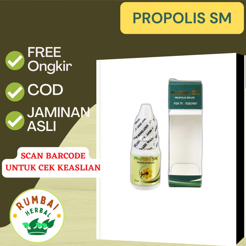Propolis SM - 100% propolis brazil asli murni nano teknologi golden - walatra Pekanbaru Riau