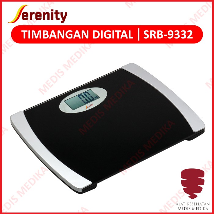 Timbangan Berat Badan Digital Serenity SRB 9332 Body Scale Elektronik