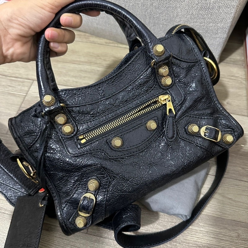 tas preloved 2019 Balenciaga mini city giant