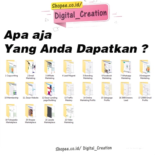 Kursus Roadmap Digital Marketing Basic - Habis Kerja | Untuk Pemula | Digital Strategist | Paket Lengkap | Copywriting | Ads