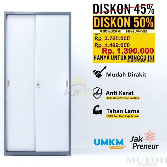 

TREND LEMARI ARSIP LEMARI BESI FILING CABINET TERMURAH - SLIDING PLAT 109 DISCOUNT