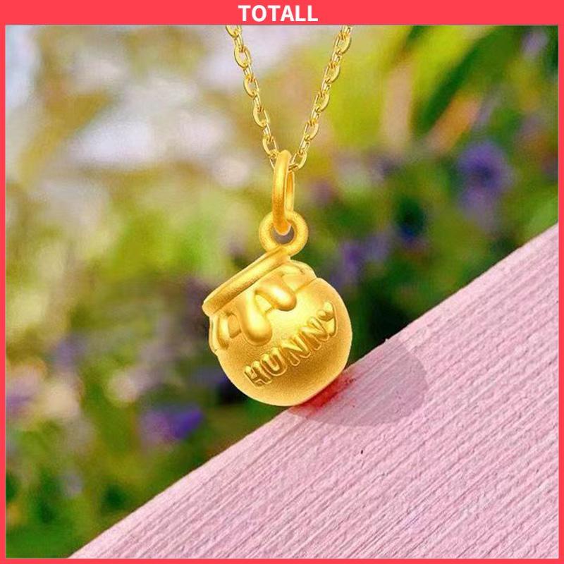 COD Kalung Winnie-the-Pooh Alloy Bahan Kartun Lucu Korea Gaya Aksesori Fashion-Totall