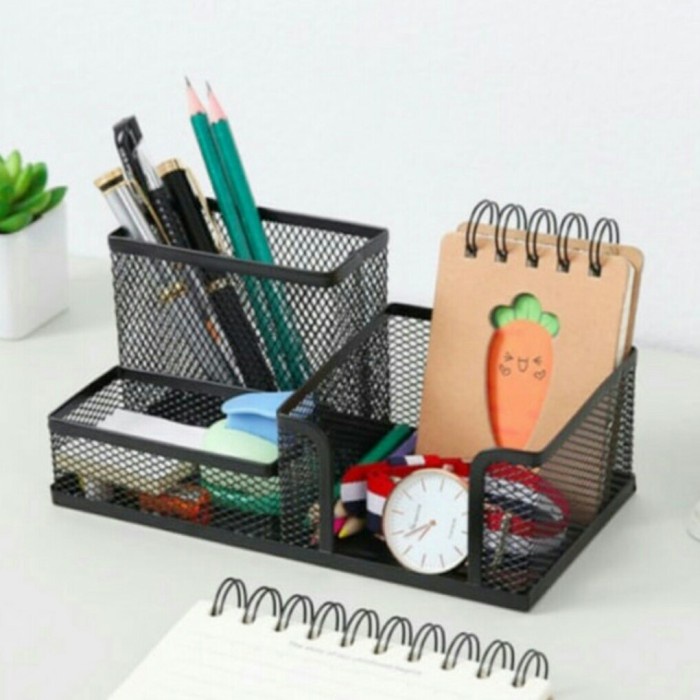 

TERJAMIN desk set v tec vt 9058/tempat pulpen meja Code 2058