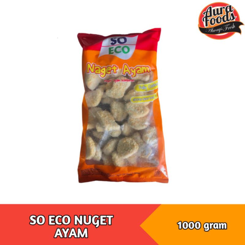 Jual Nugget So Eco 1kg Chiken Nugget Shopee Indonesia