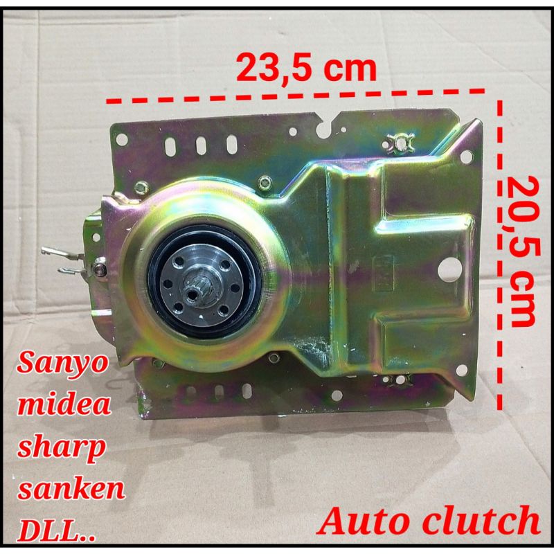 gearbox mesin cuci 1 tabung Auto clutch 410T Sanyo DLL