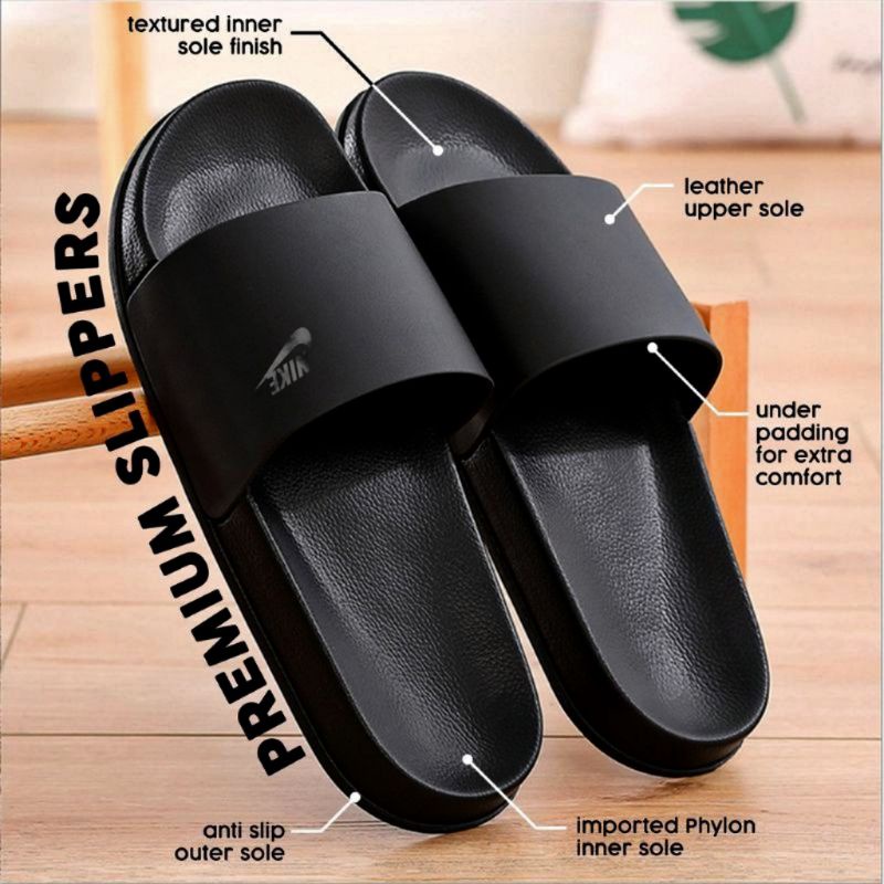 SANDAL PRIA WANITA DISTRO SLIDE/SLIP ON SLOP TERBARU