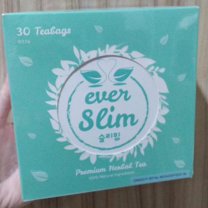 

Everslim Premium Herbal Tea isi 30 Teabags BPOM