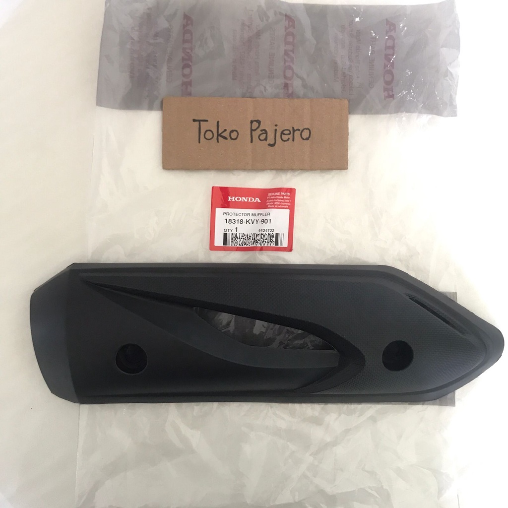 Cover Tameng Knalpot Beat Karbu Original AHM