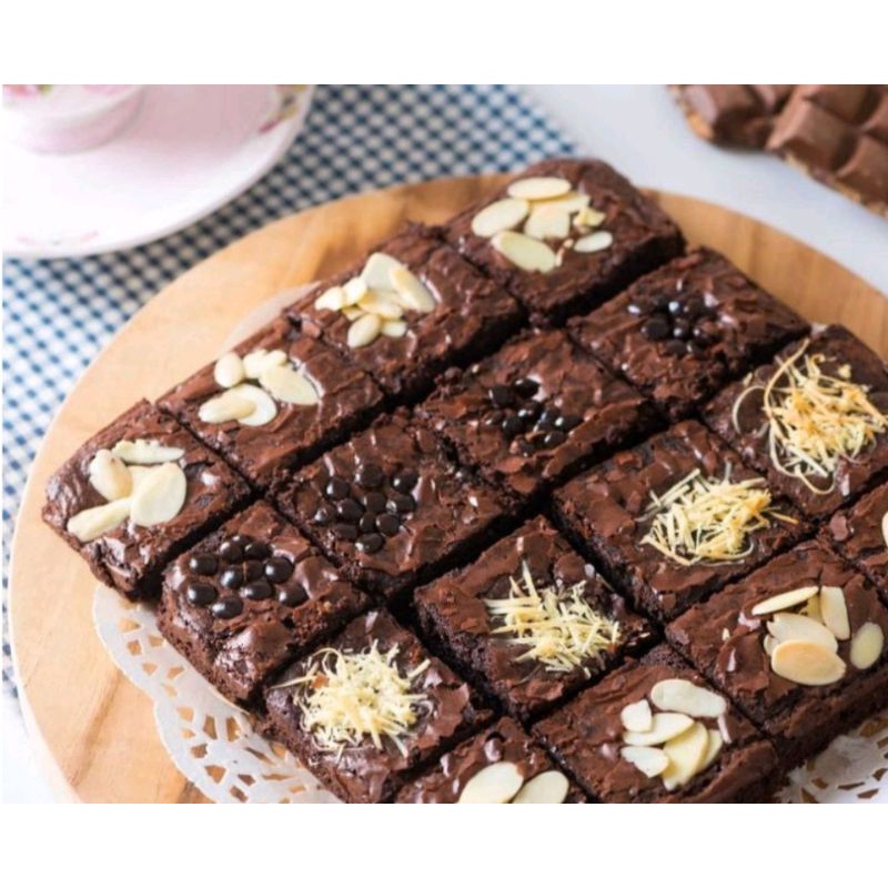 

Brownies Fudgy 3 Toping