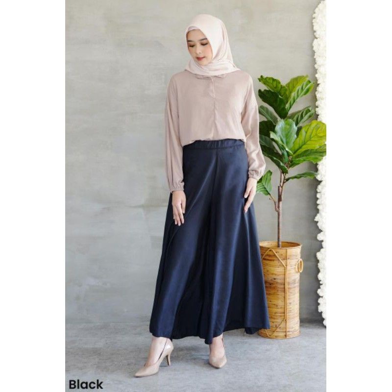 TERMURAH DISKON Celana Kulot Pallazo / Celana Kulot Wanita / Celana Palazo / Celana Panjang Kulot / 