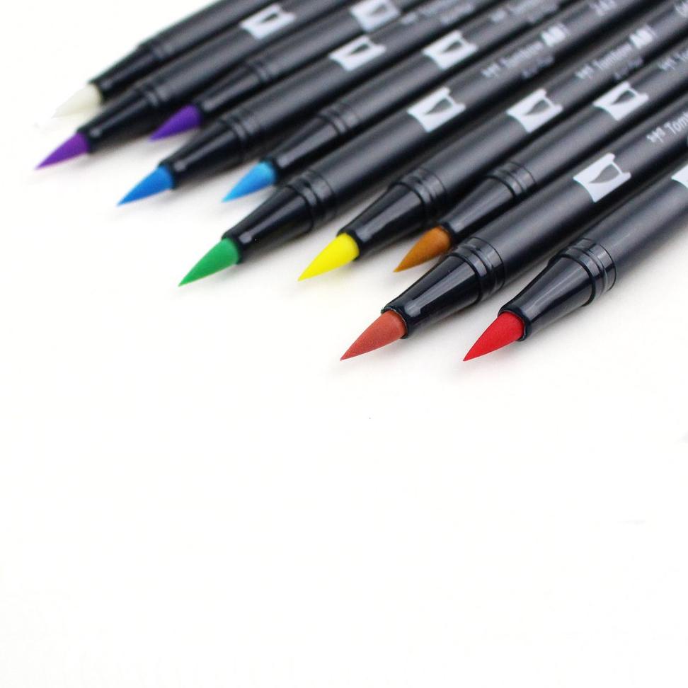 

Murah.. Tombow ABT Dual Brush Pen Set 10 - Pastel Palette SNZ