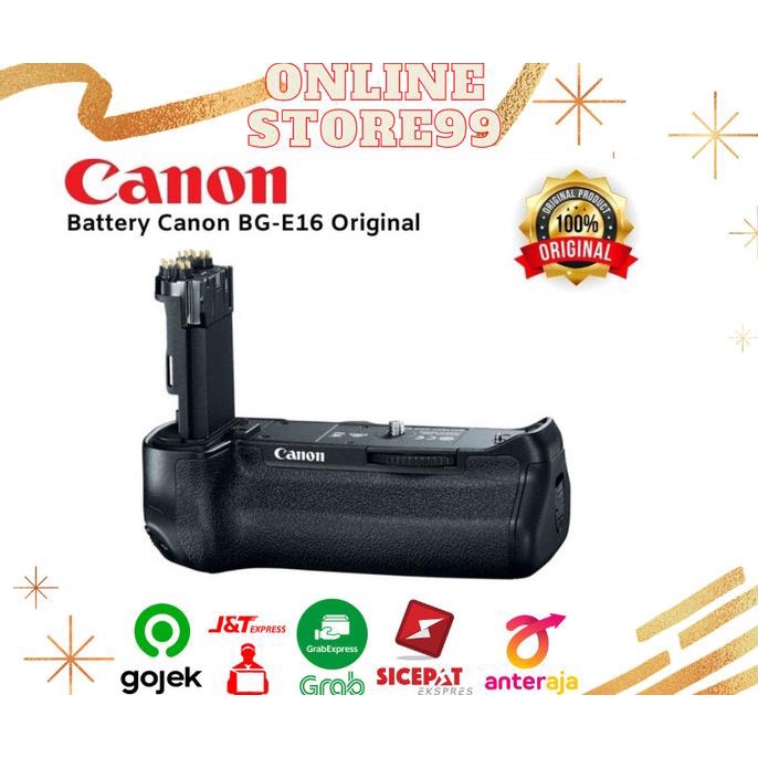 Jual BATTERY GRIP CANON BGE16 ORIGINAL Shopee Indonesia