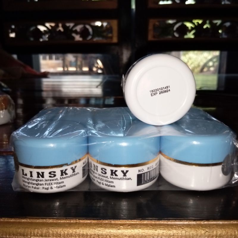 LINSKY BPOM ORIGINAL TUTUP BIRU 100% original