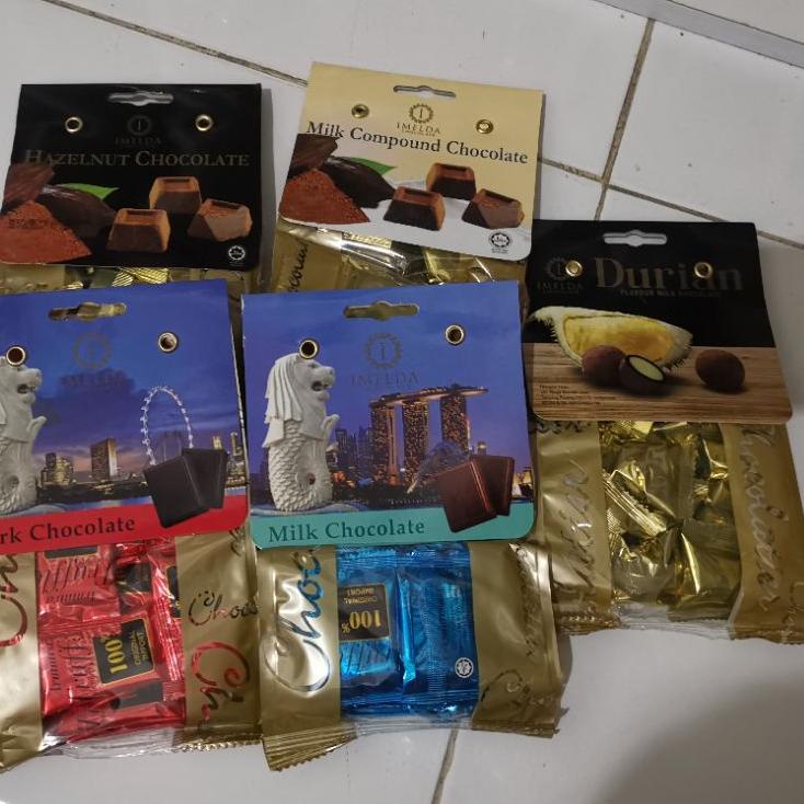 

[KODE KAT0E] Imelda 75gr Chocolate Gusset Milk Dark Hazelnut Coklat