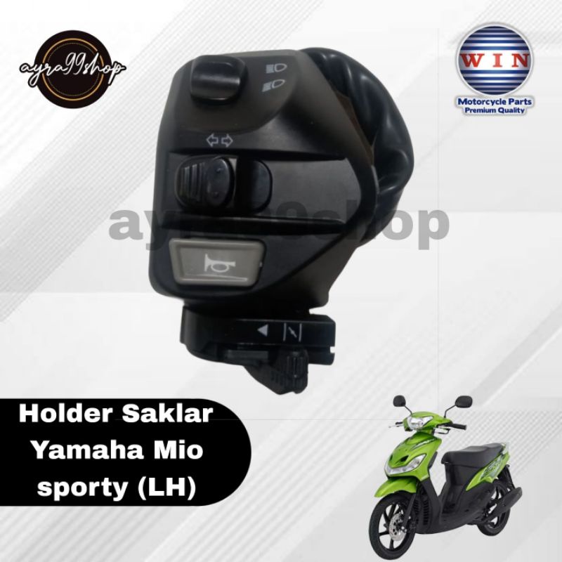 HOLDER SAKLAR YAMAHA MIO SPORTY KIRI MERK WIN