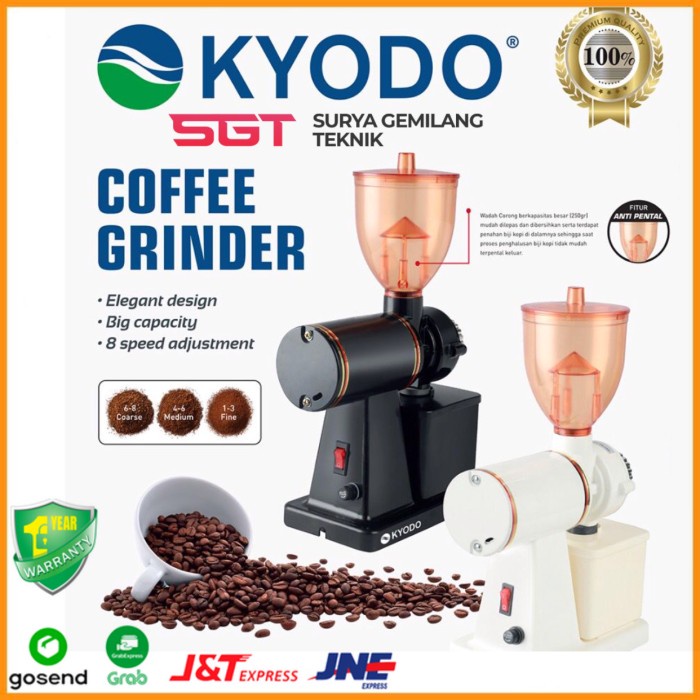 Coffee Grinder Mesin Gilingan Kopi Listrik Mesin Giling Kopi Kyodo