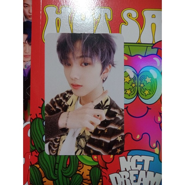 Photocard Jisung nct dream hot sauce official