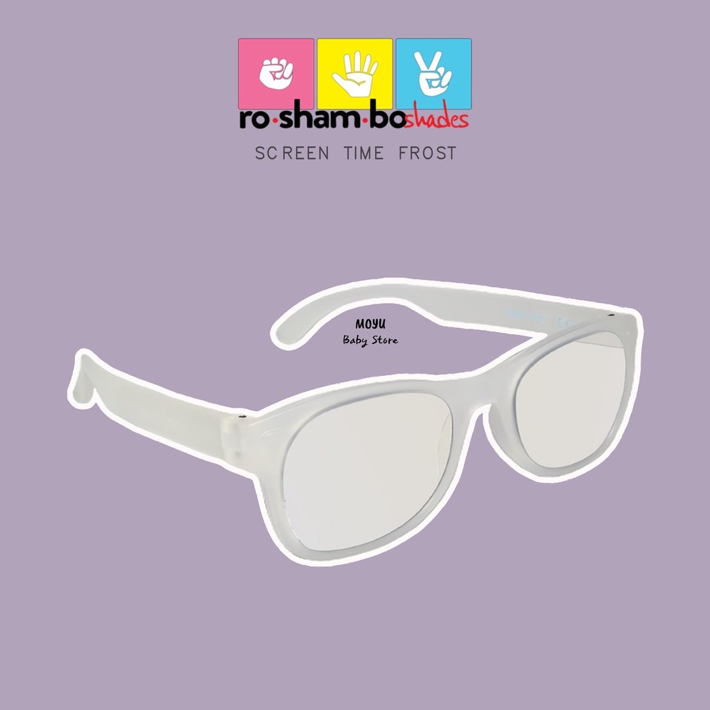 Jual Roshambo Screen Time Glasses Frost kacamata anti radiasi anak