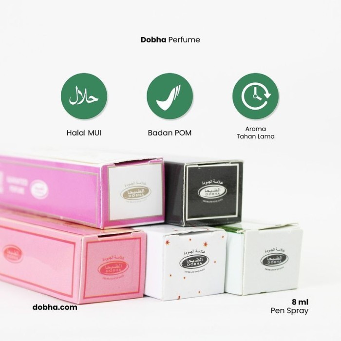 Grosir 1 Lusin Parfum DOBHA Pen Spray 8ML Original