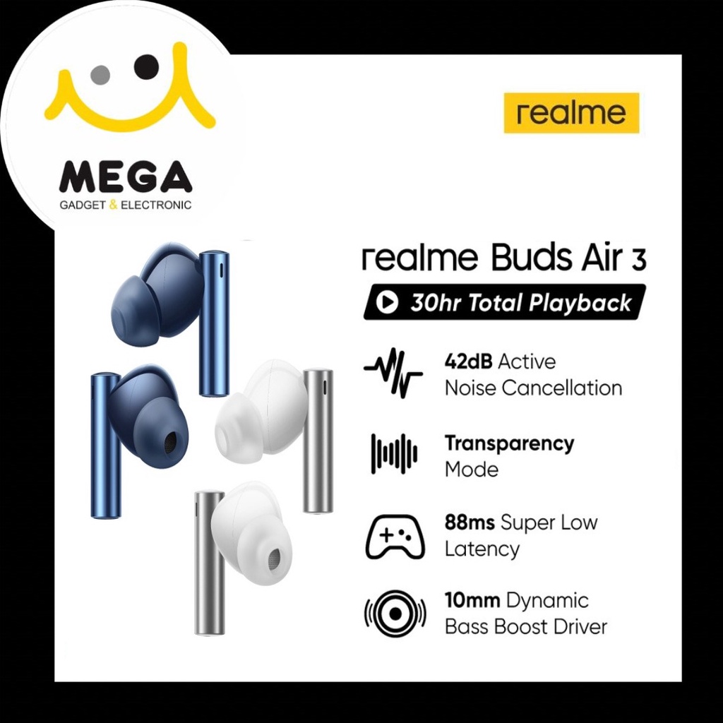 Realme Buds Air 3 Garansi Resmi Realme Indonesia