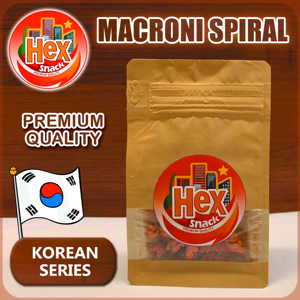 

Makaroni Spiral Korean Series 300gr - Hex Snack