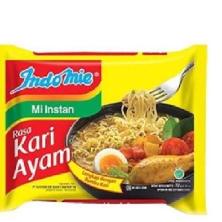 

[KODE PRODUK 0J98L3862] Indomie Mie Instan Kari Ayam 5 x 75 gr