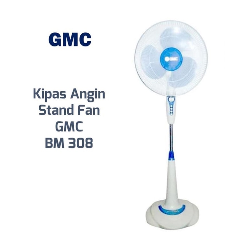 GMC Kipas Angin Berdiri Stand Fan 16 Inch BM 308