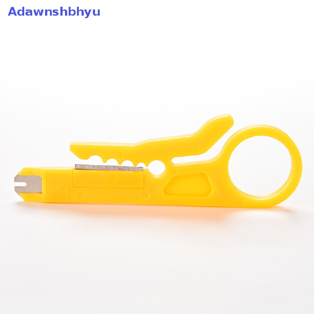 Adhyu Sambungan Jaringan Wire Punch Down Cutter Stripper Untuk RJ45 Cat5 Alat Kabel ID