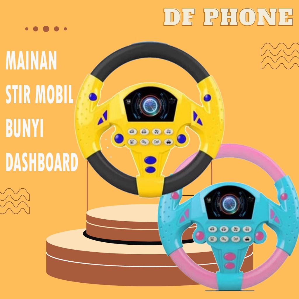 mainan anak stir mobil kado mainan anak stir steerinv whell