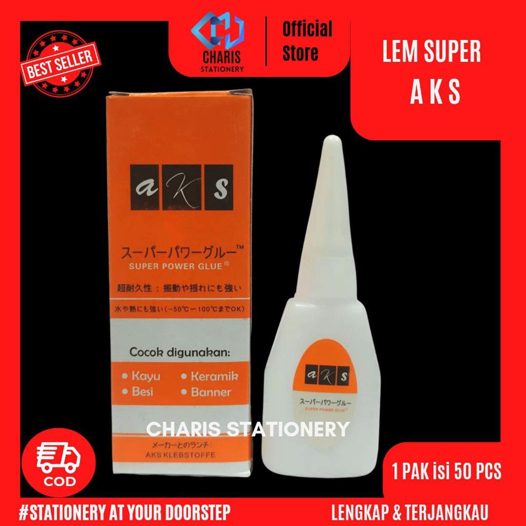 

CHARIS STATIONERY - Lem Super Korea AKS (50 Pcs/Pak)