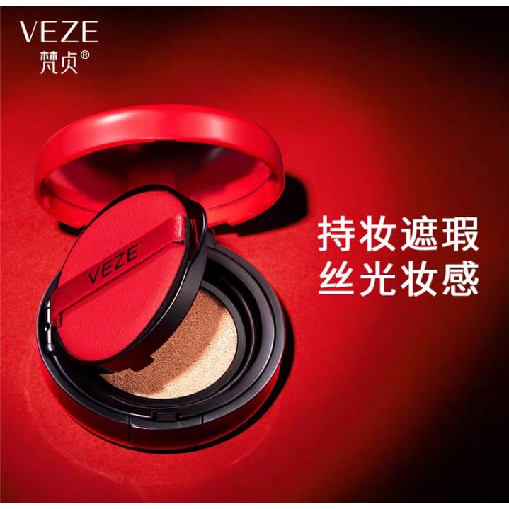 Veze Red BB Cream Cushion Long Lasting Makeup FZ76224