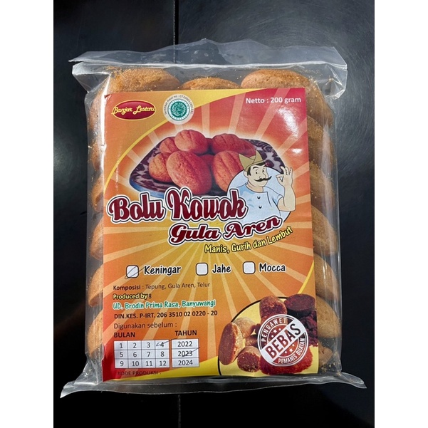 

Agen Bolu/Klemben Banyuwangi Gula Aren (lembut,enak) Bolu Kowok Banjarwangi
