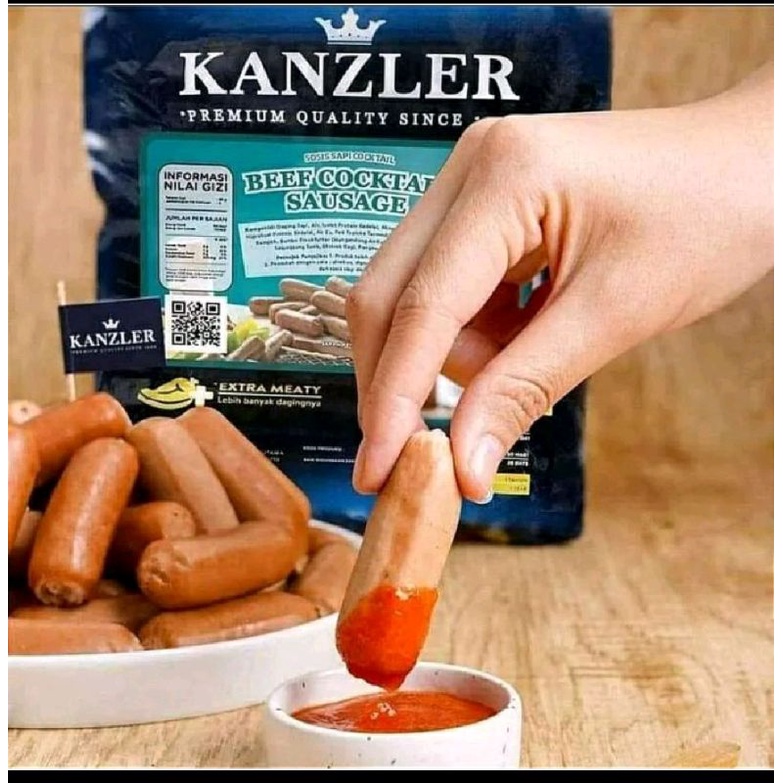 

PROMO KANZLER BEEF SAUSAGE 250gr sosis