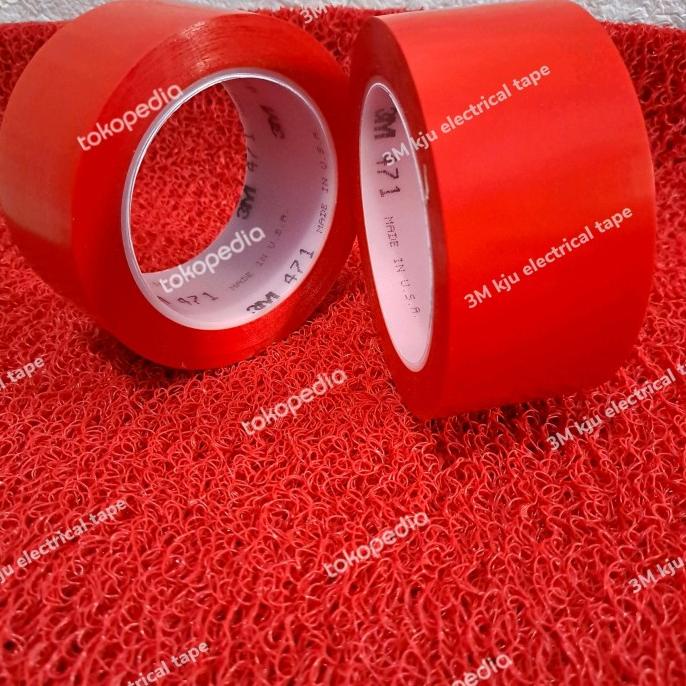 

3M Vinyl floor tape 471 red.2in x 33m