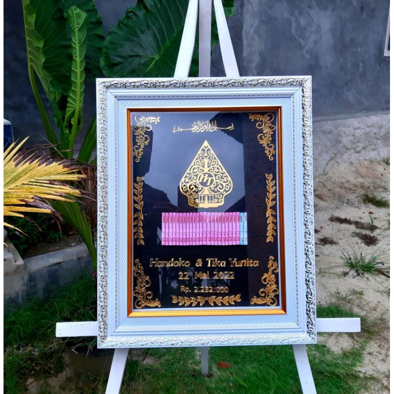 figura mahar / pigura mahar / bingkai mahar / mahar uang