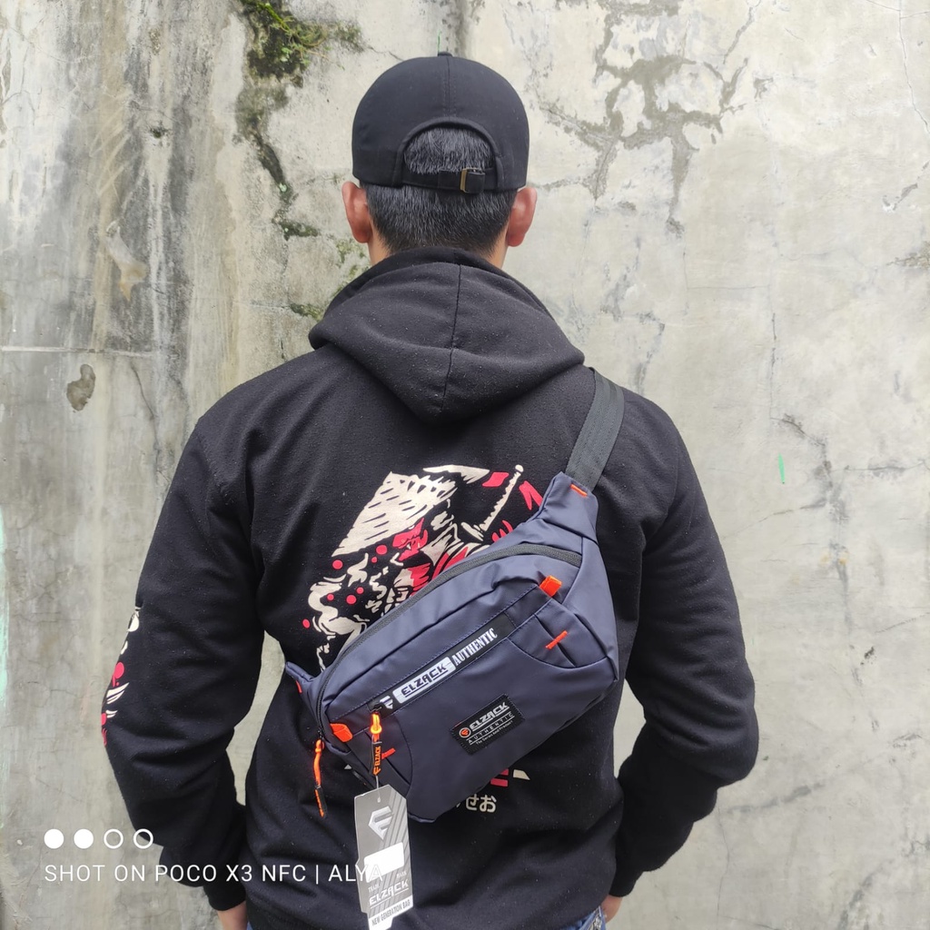 Tas Waistbag Pria Waterproof Tas Waistbag Elzack Terbaru Tas Waistbag Terlaris