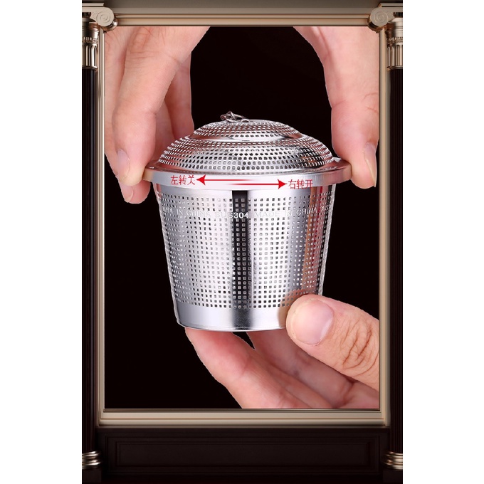 SSGP Stainless Steel Kitchen Filter Tea Maker - Medium Size
