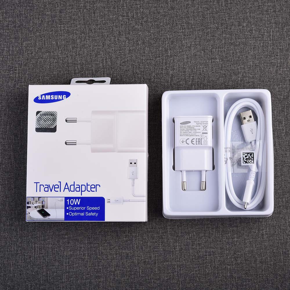 Charger Samsung Micro USB Original 100% Charger Samsung Galaxy N7100 Cas Charger Samsung i9500 Original