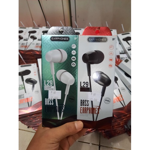 HEADSET EXTRA BASS L29 STEREO EARPHONE | HEADSET L29