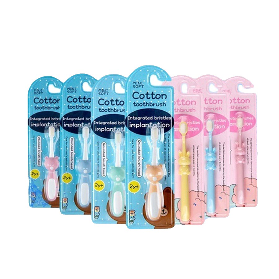 MurmerOfficial Training Toothbrush Sikat Gigi Bayi / Anak Silicone Bulu Halus R576 R849