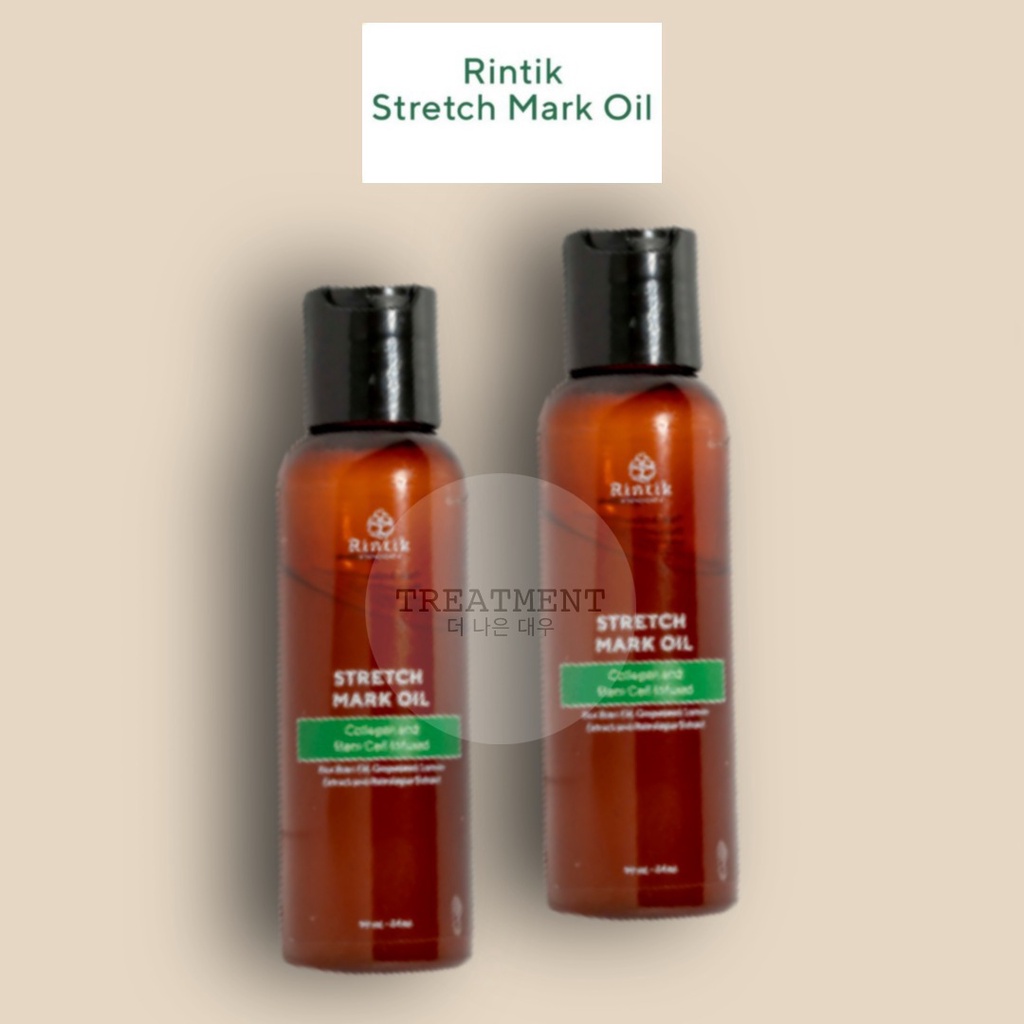 Stretch Mark Selulit Oil By Rintik Skincare Penghilang/Pemudar Stretch Mark
