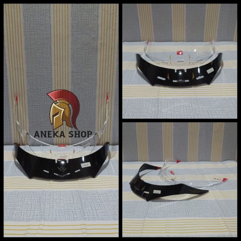SPOILER HELM KYT KYOTO R | SPOILER AKRILIK 3MM | PAKET GANTENG