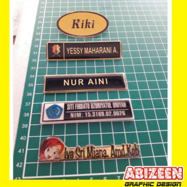 

➭ name tag / nama ↭