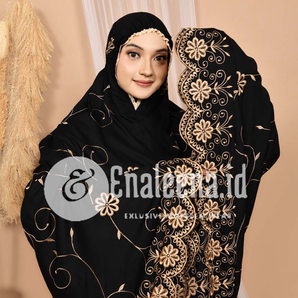 COD Mukena Dewasa Gracella Bordir Teratai Termurah Jumbo