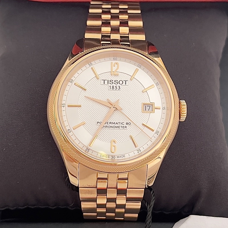 Tissot T-Classic Powermatic 80 COSC Jam tangan ORIGINAL Preloved