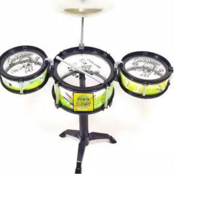[SQ6]Mainan Jazz Drum Set DrumBand Anak-Quality Control✅