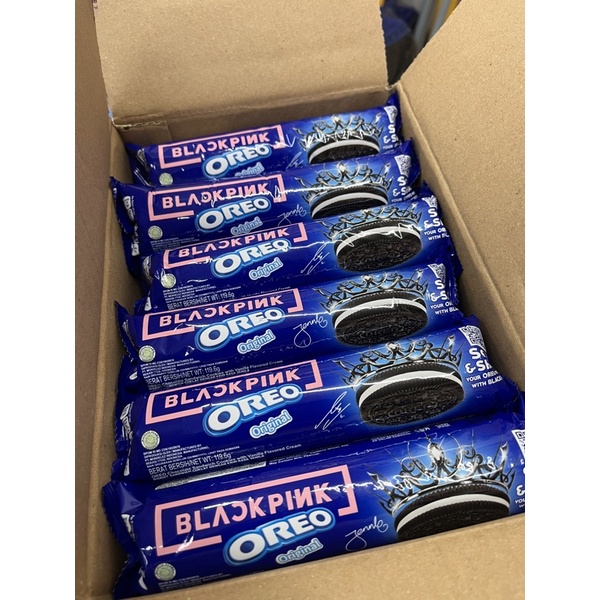 Ready no PO oreo blackpink biru (rasa ori,coklat,)