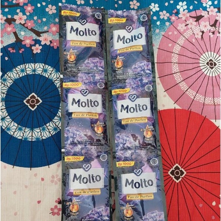 MOLTO PEWANGI PAKAIAN 20 ML 1 DUS = 216 SACHET